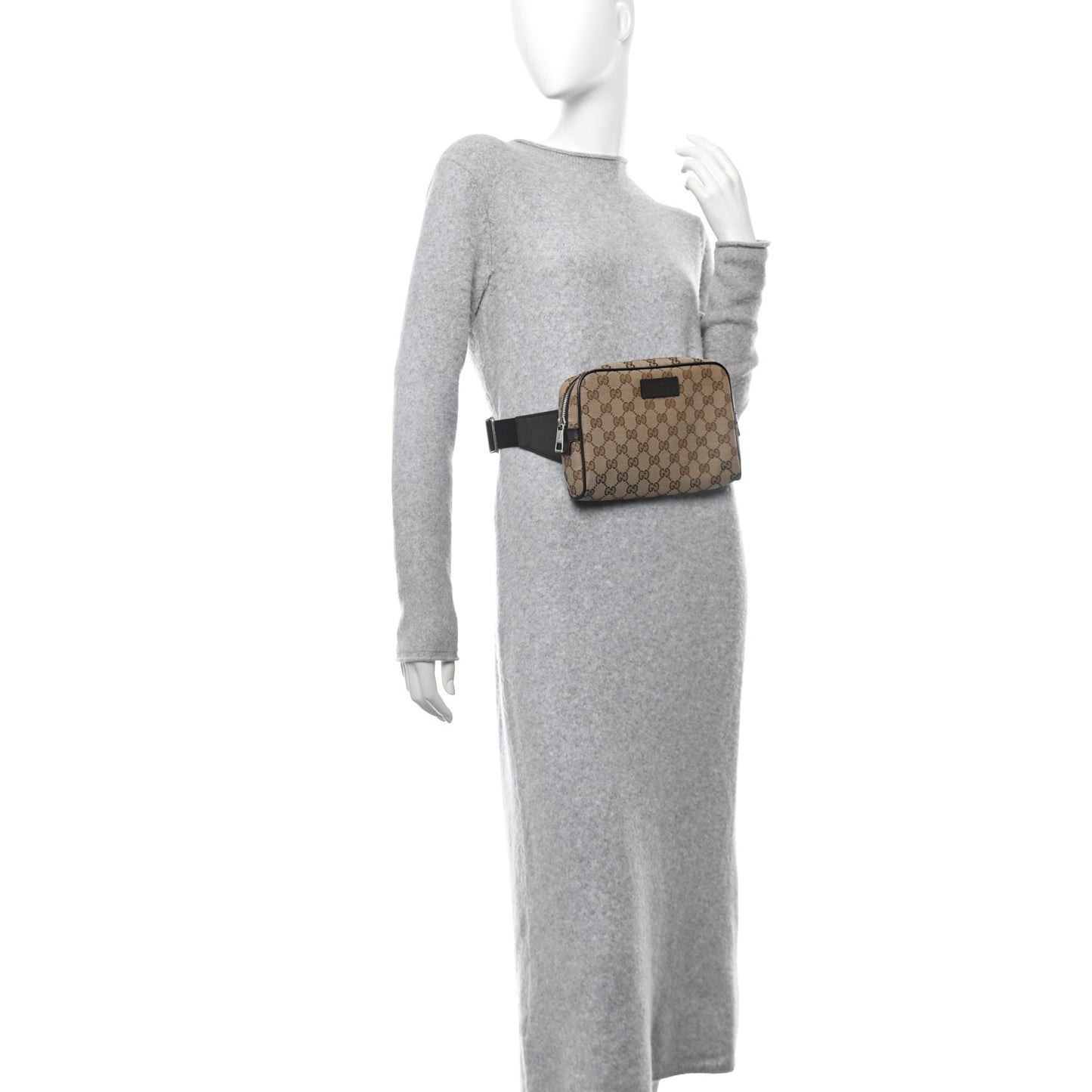 Monogram Belt Bag Dark Brown