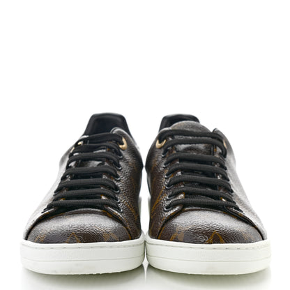 Louis Vuitton Patent Monogram Frontrow Sneakers 38 2 of 8