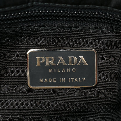 Prada Tessuto Nylon Shoulder Bag Black 6 of 7
