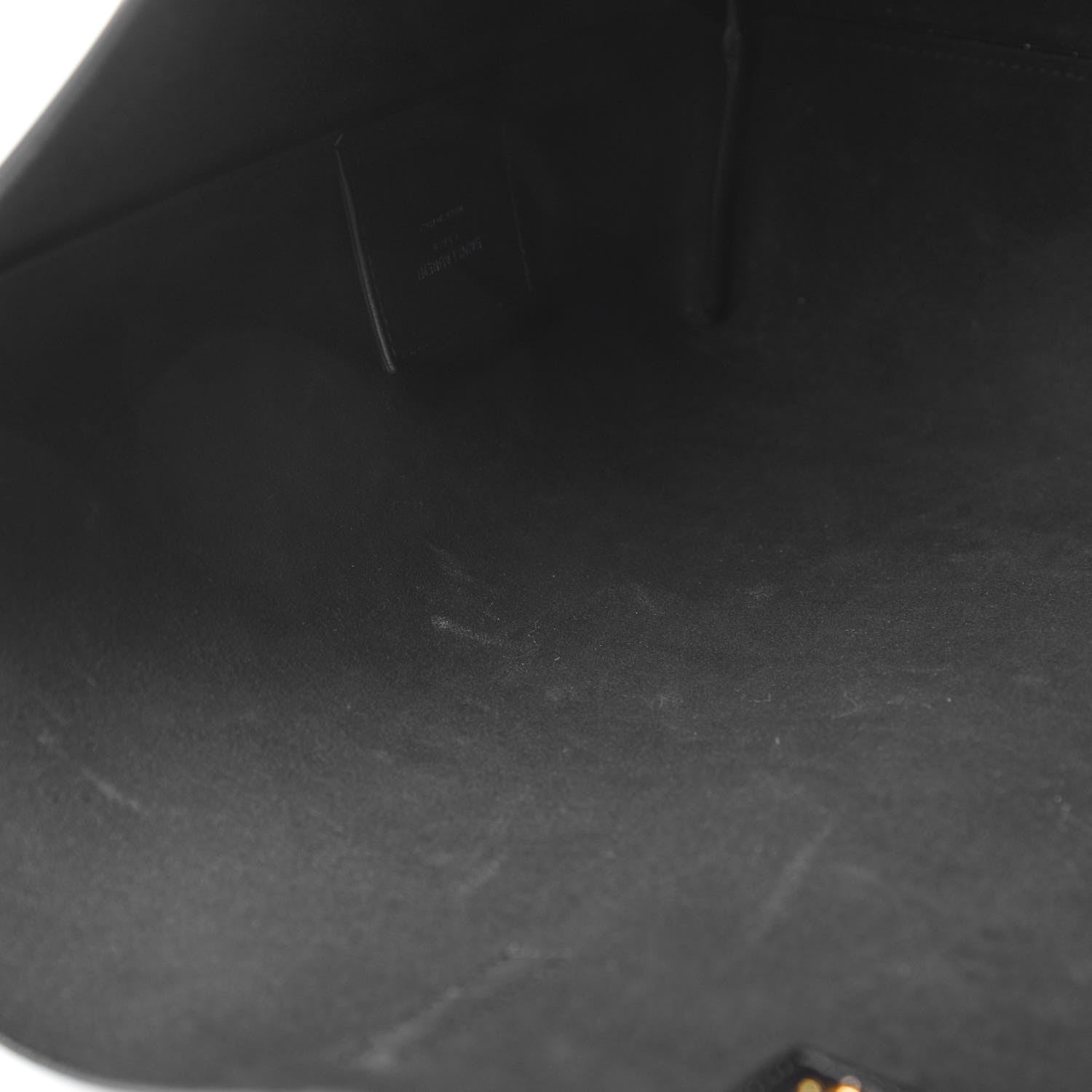 Saint Laurent Calfskin Large Shopping Tote Black 9 of 9