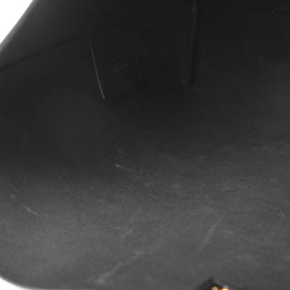 Saint Laurent Calfskin Large Shopping Tote Black 9 of 9