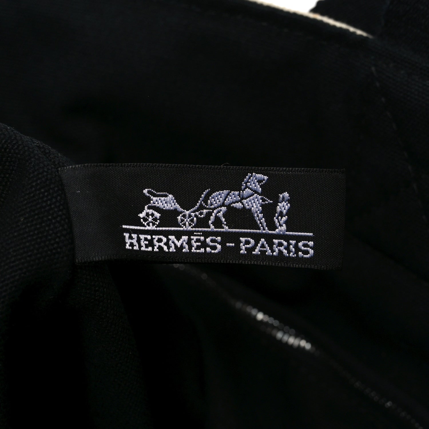 Hermes Toile Saxo PM Natural and Black 6 of 9