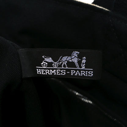 Hermes Toile Saxo PM Natural and Black 6 of 9