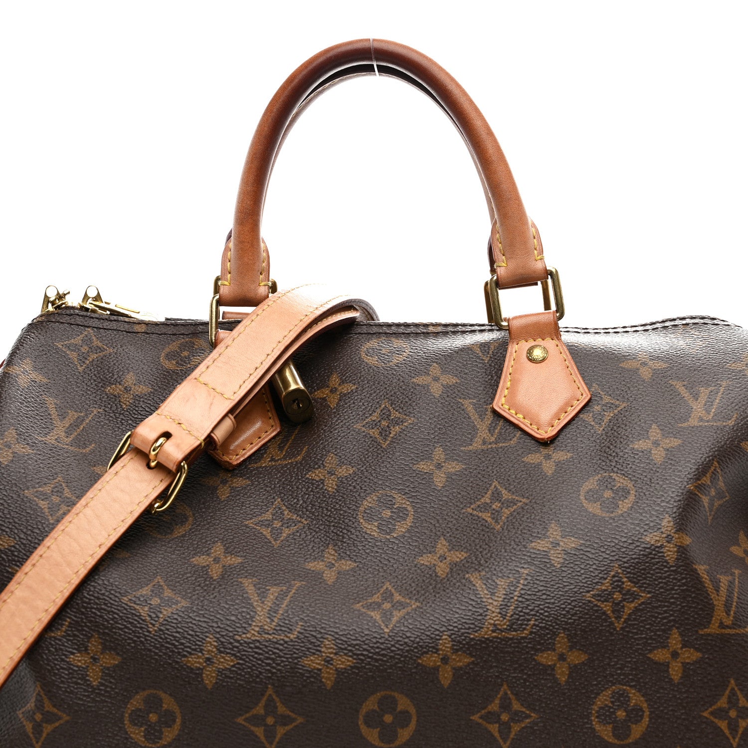 Louis Vuitton Monogram Speedy Bandouliere 30 8 of 13