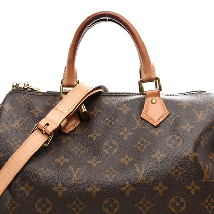 Louis Vuitton Monogram Speedy Bandouliere 30 8 of 13