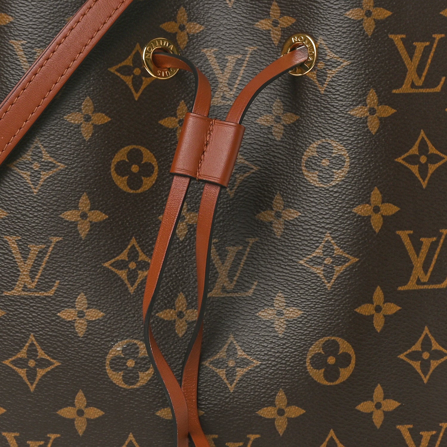 Louis Vuitton Monogram Neonoe MM Caramel 8 of 10