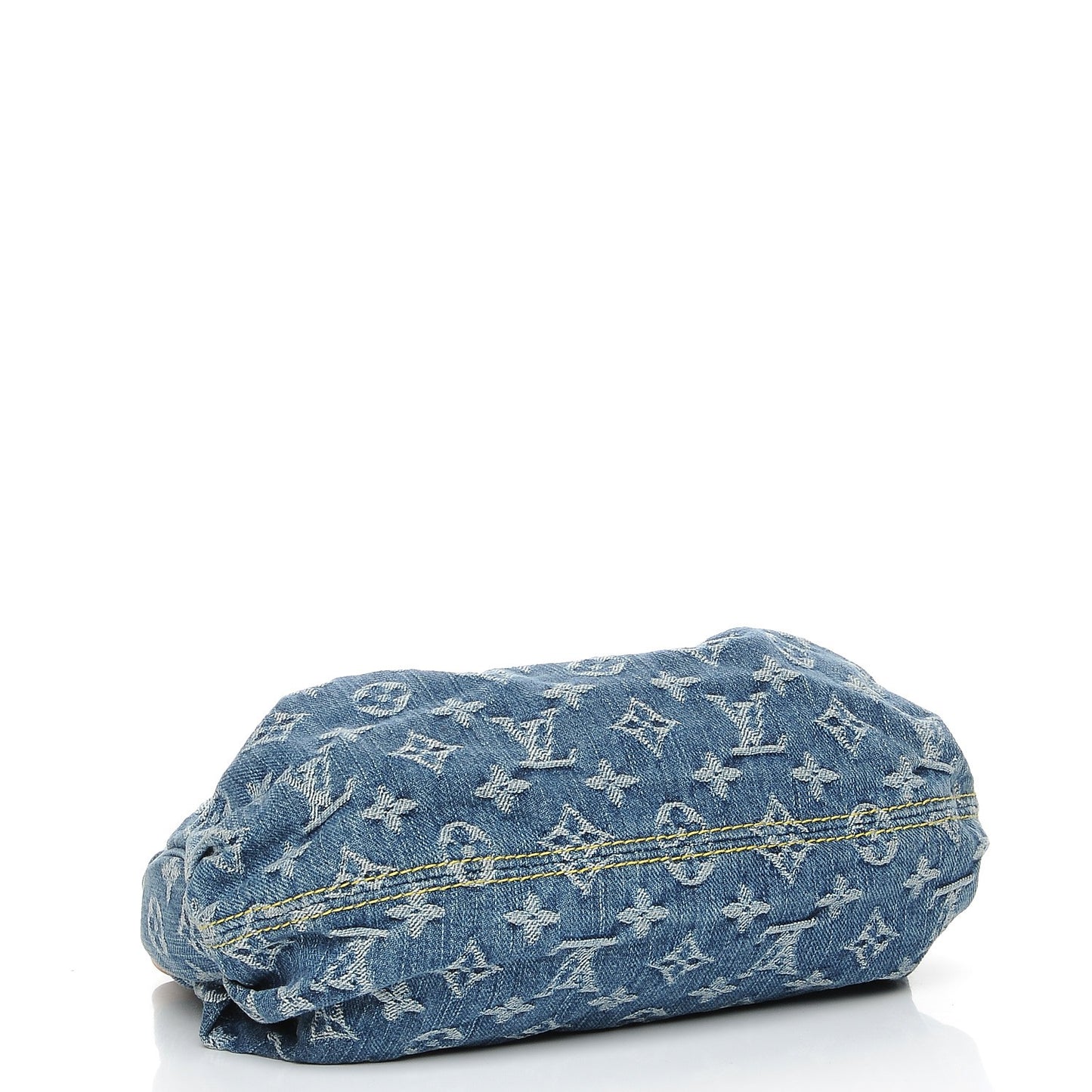 Monogram Denim Pleaty Blue
