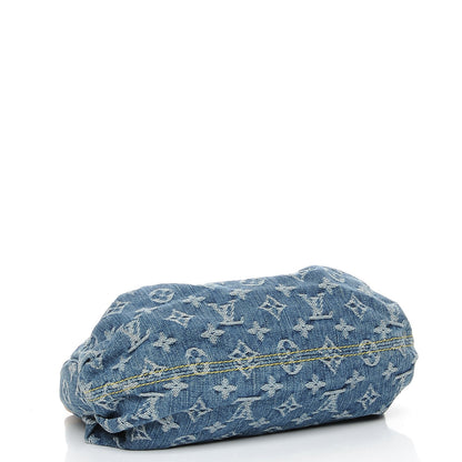 Louis Vuitton Monogram Denim Pleaty Blue 4 of 8