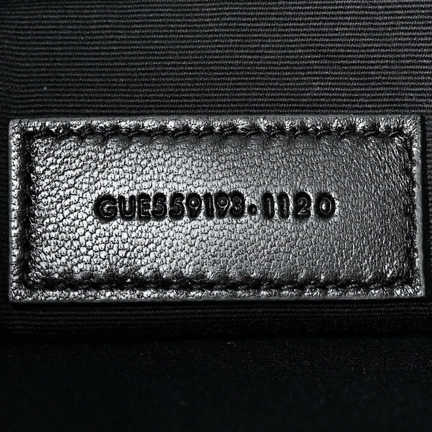 Denim Matelasse Chevron Monogram A5 Wristlet Blue