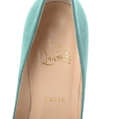 Christian Louboutin Suede So Kate 120 Pumps 38.5 Opal 6 of 7