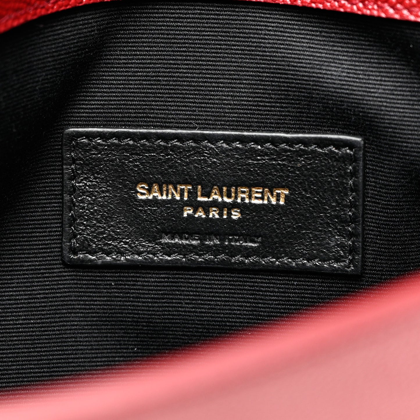 Grain De Poudre Uptown Pouch Red