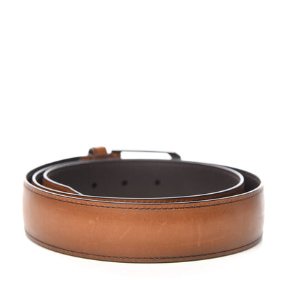 Louis Vuitton Calfskin Legacy Belt 100 40 Cognac 3 of 7