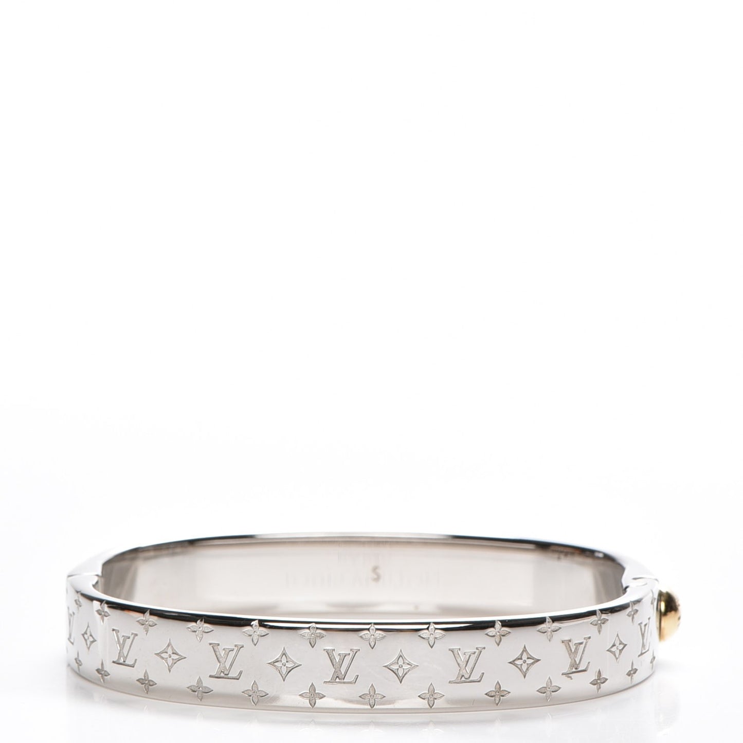 Palladium Monogram Nanogram Cuff S
