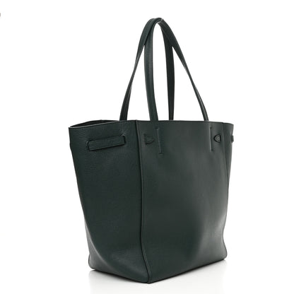 Celine Soft Grained Calfskin Small Belt Cabas Phantom Amazone 3 of 10