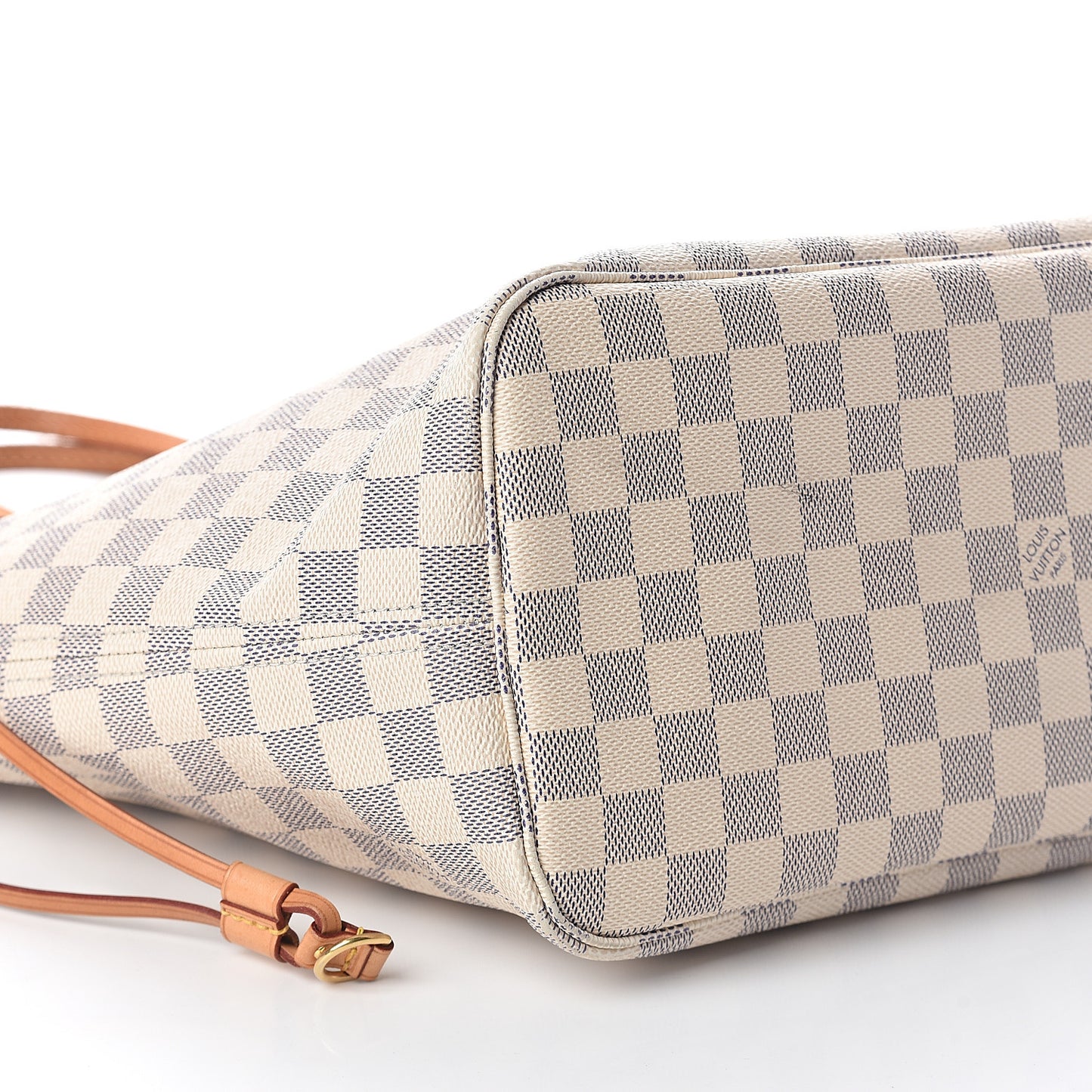 Damier Azur Neo Neverfull MM Rose Ballerine