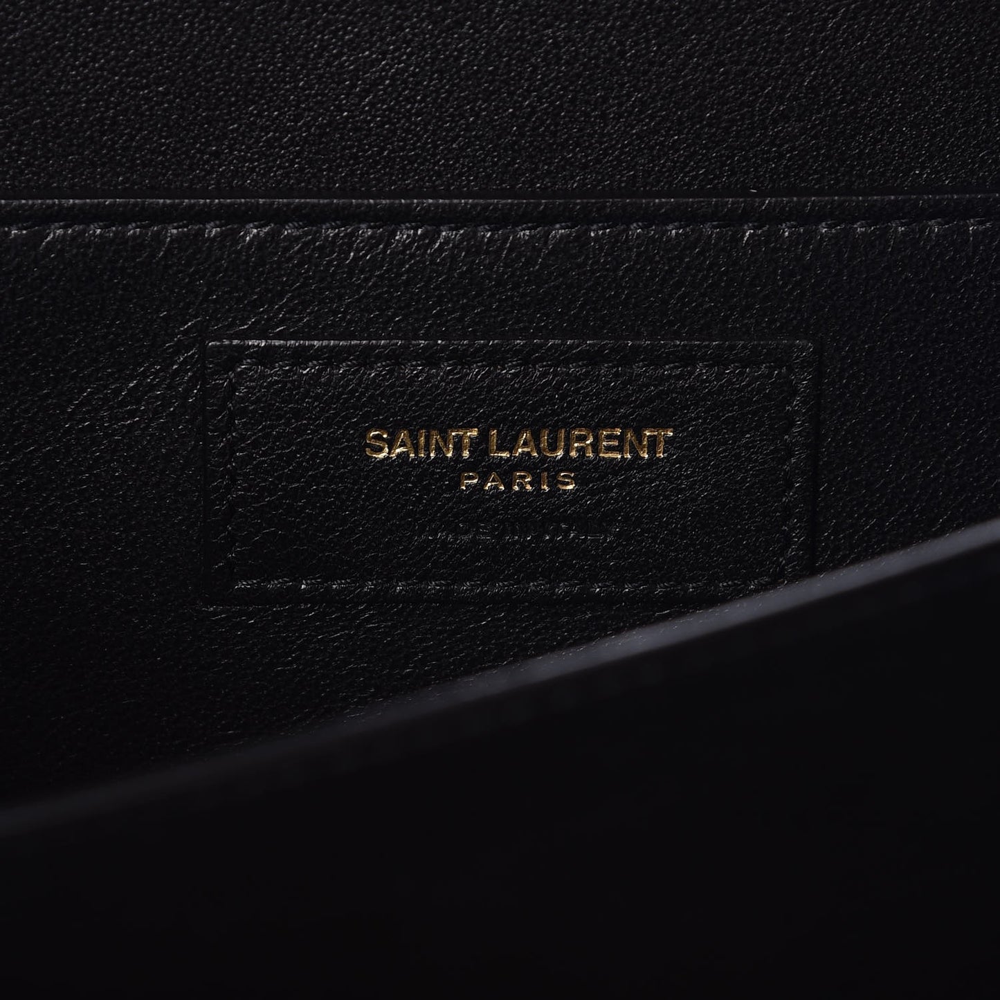 Smooth Calfskin Medium Domino Shoulder Bag Black