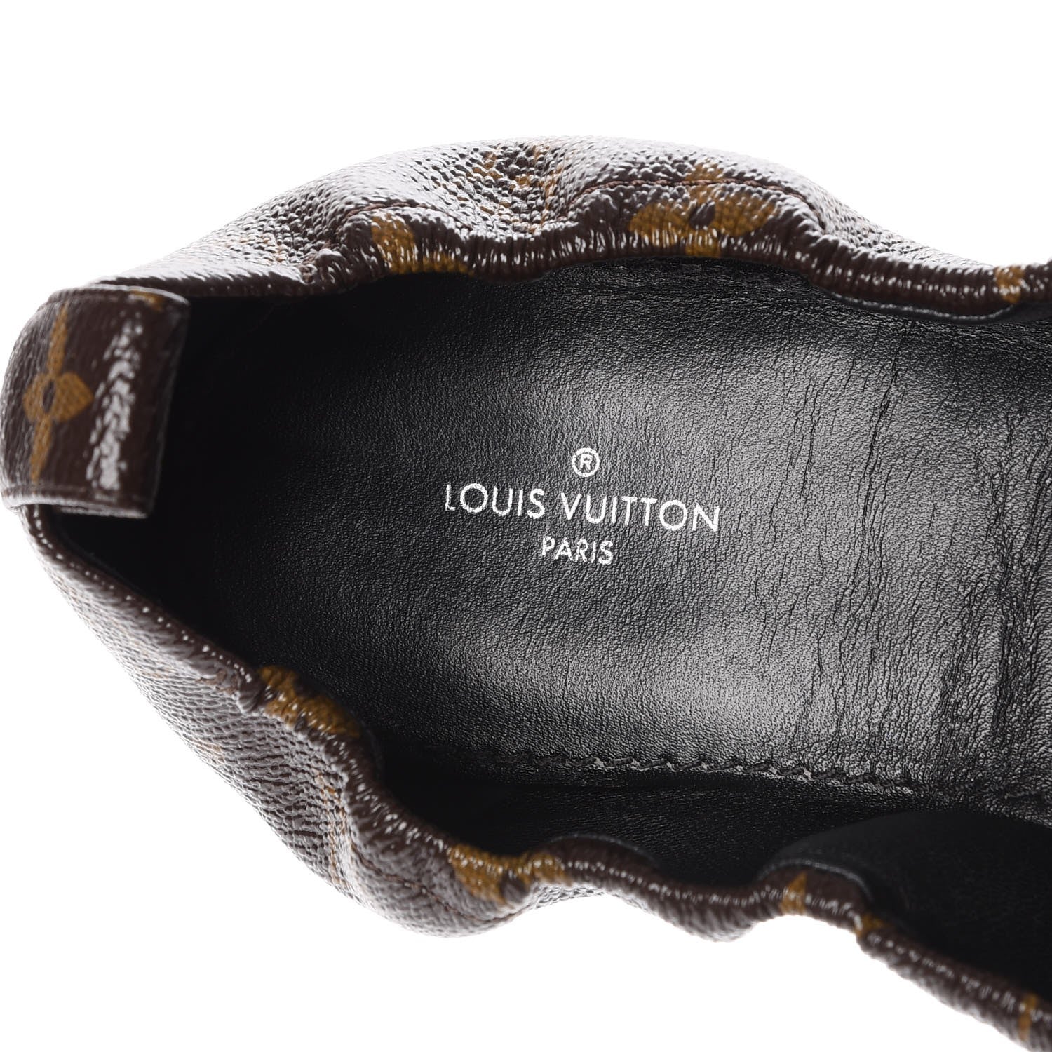 Louis Vuitton Monogram Flirty Ballerina Flats 42 Black 7 of 7