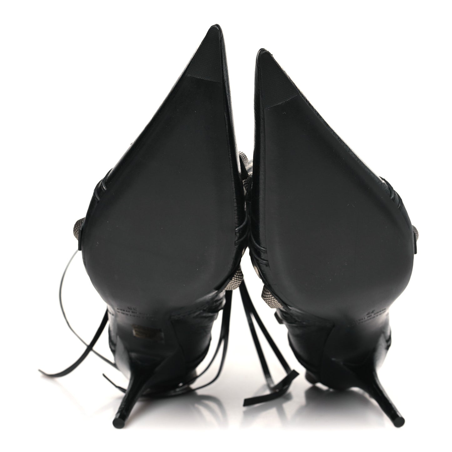 Agneau Arena Cagole 90mm Ankle Boots 39 Black