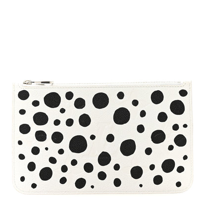 Louis Vuitton LV X YK Empreinte Neverfull MM GM Pochette Black White 1 of 10