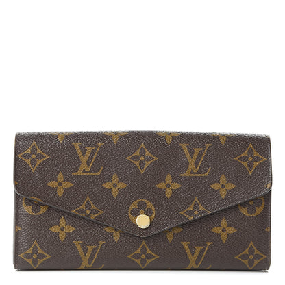 Louis Vuitton Monogram Sarah Wallet NM 1 of 12