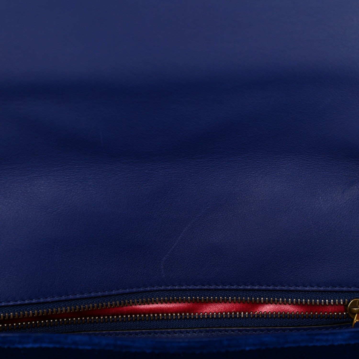 Gucci Velvet Matelasse Medium GG Marmont Shoulder Bag Cobalt Blue 8 of 14