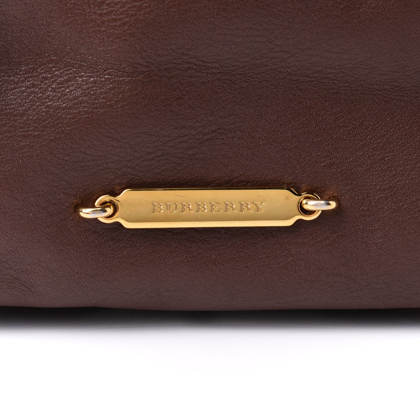 Calfskin House Check Small Salisbury Tote Brown