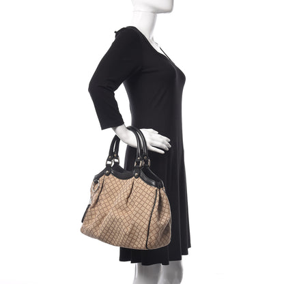 Gucci Diamante Medium Sukey Tote Black 2 of 11