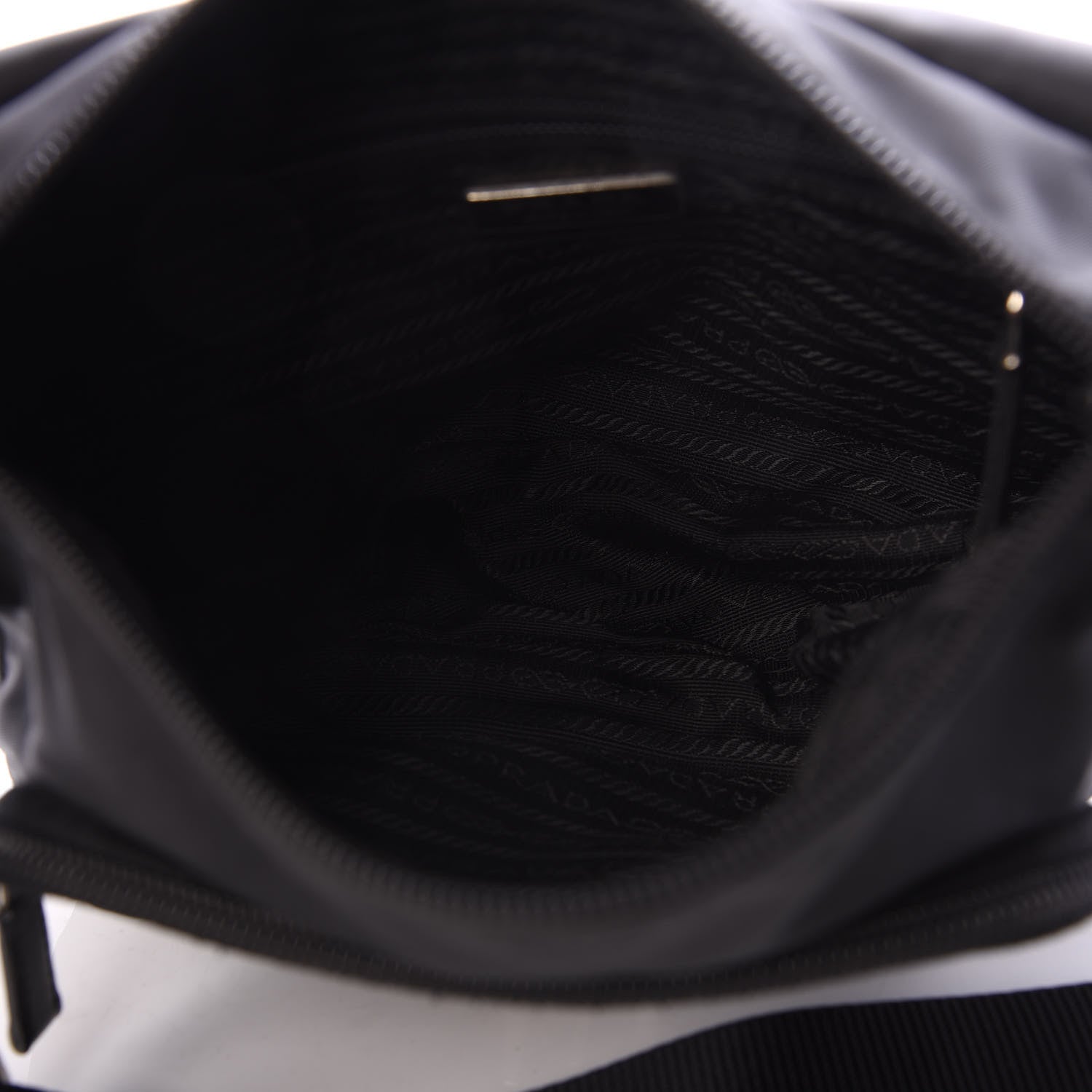 Prada Nylon Vela Messenger Black 4 of 9