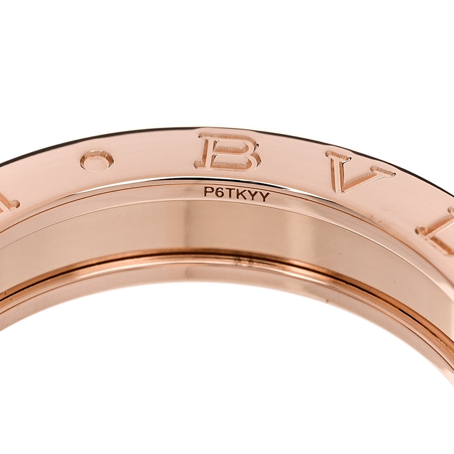 18K Rose Gold B.Zero1 One-Band Ring 58 8.5 58/8.25