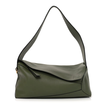Loewe Calfskin Puzzle Hobo Avocado 1 of 9