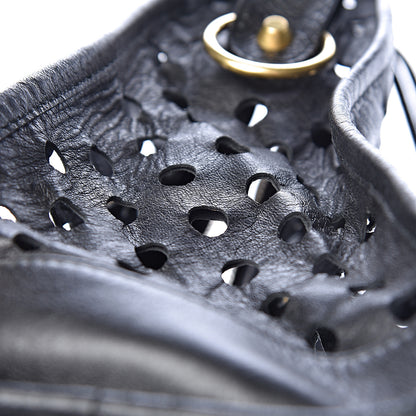 Balenciaga Agneau Classic Hardware Perforated Dot City Black 13 of 17