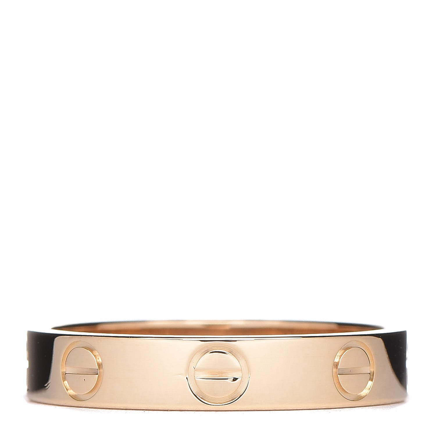 Cartier 18K Yellow Gold 3.5mm LOVE Wedding Band Ring 52 6 1 of 5