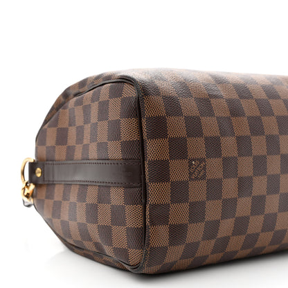 Louis Vuitton Damier Ebene Speedy Bandouliere 25 9 of 14