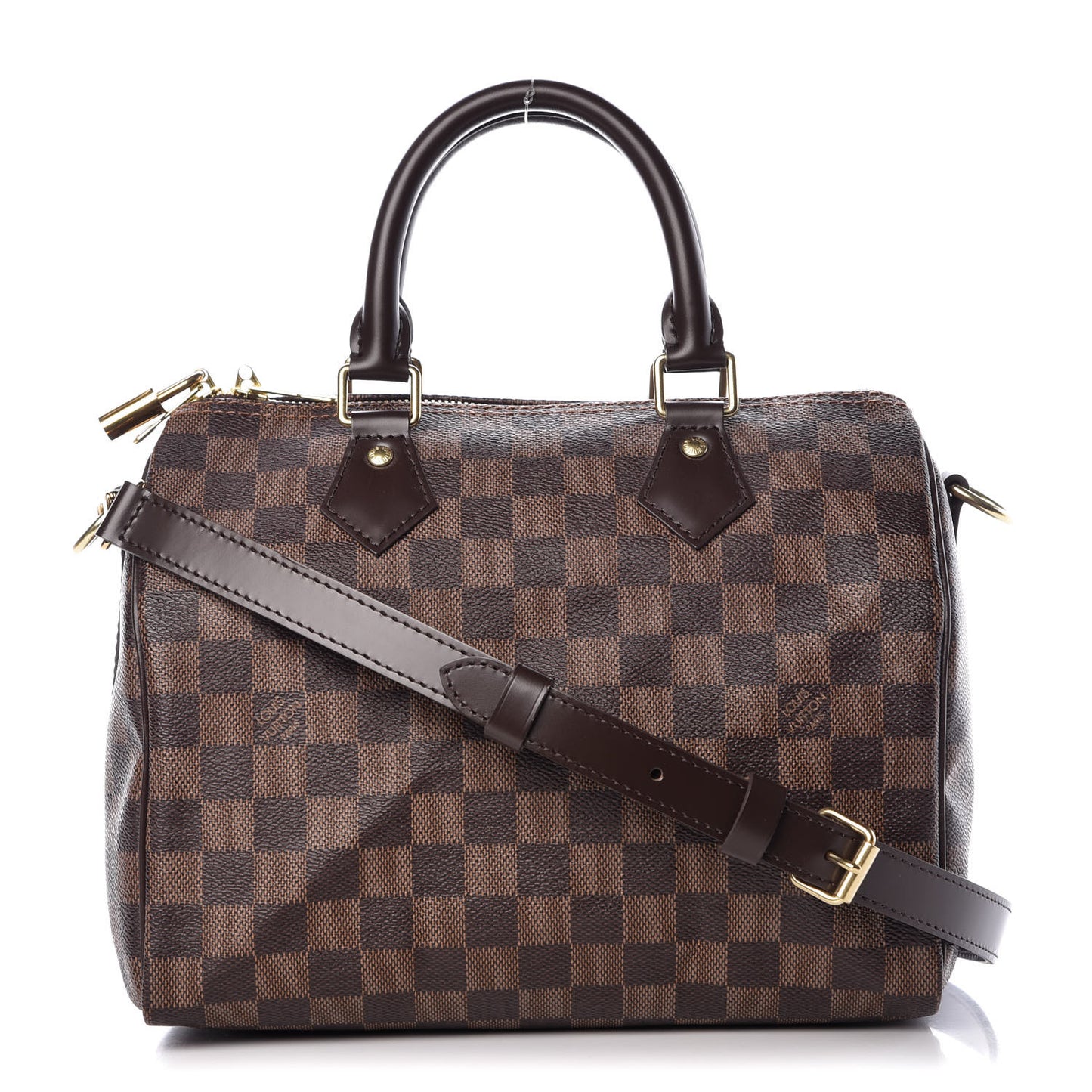 Damier Ebene Speedy Bandouliere 25