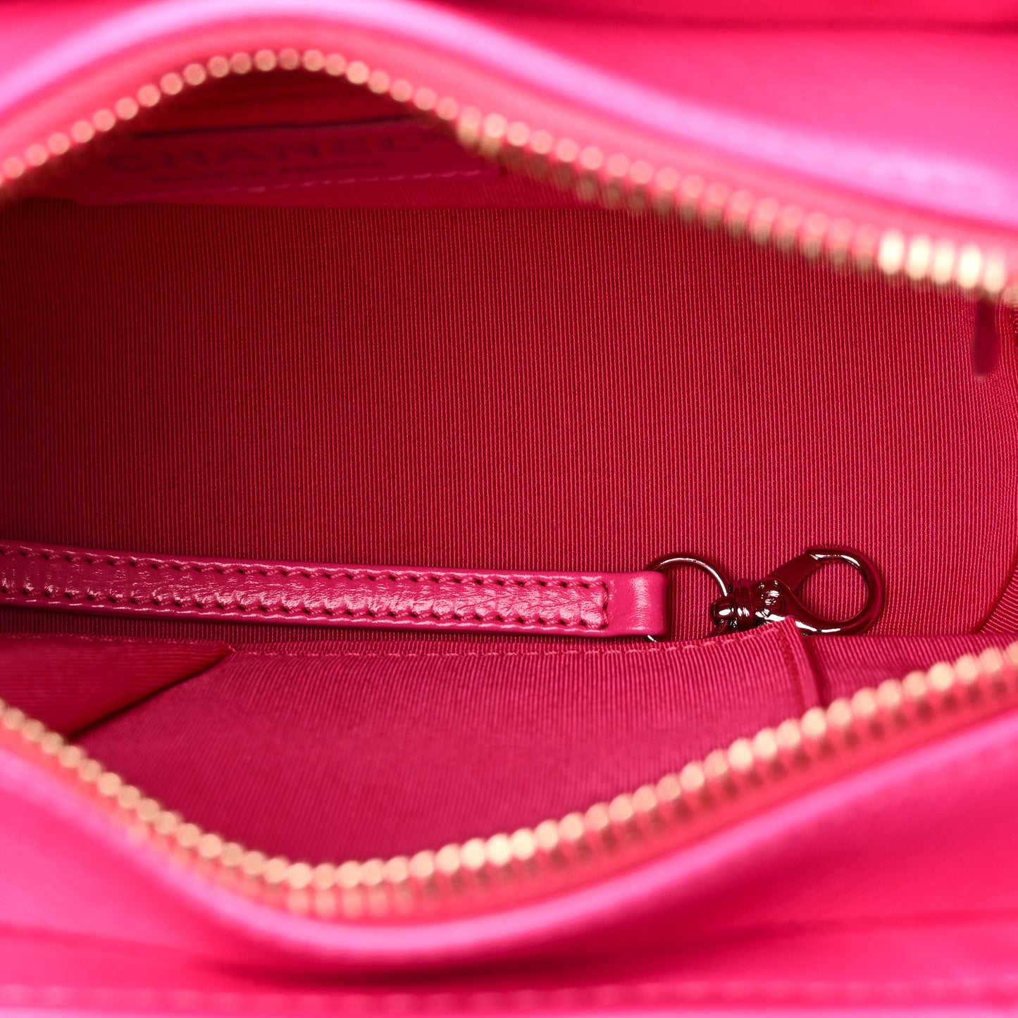 Goatskin Quilted Small Gabrielle Hobo Pink