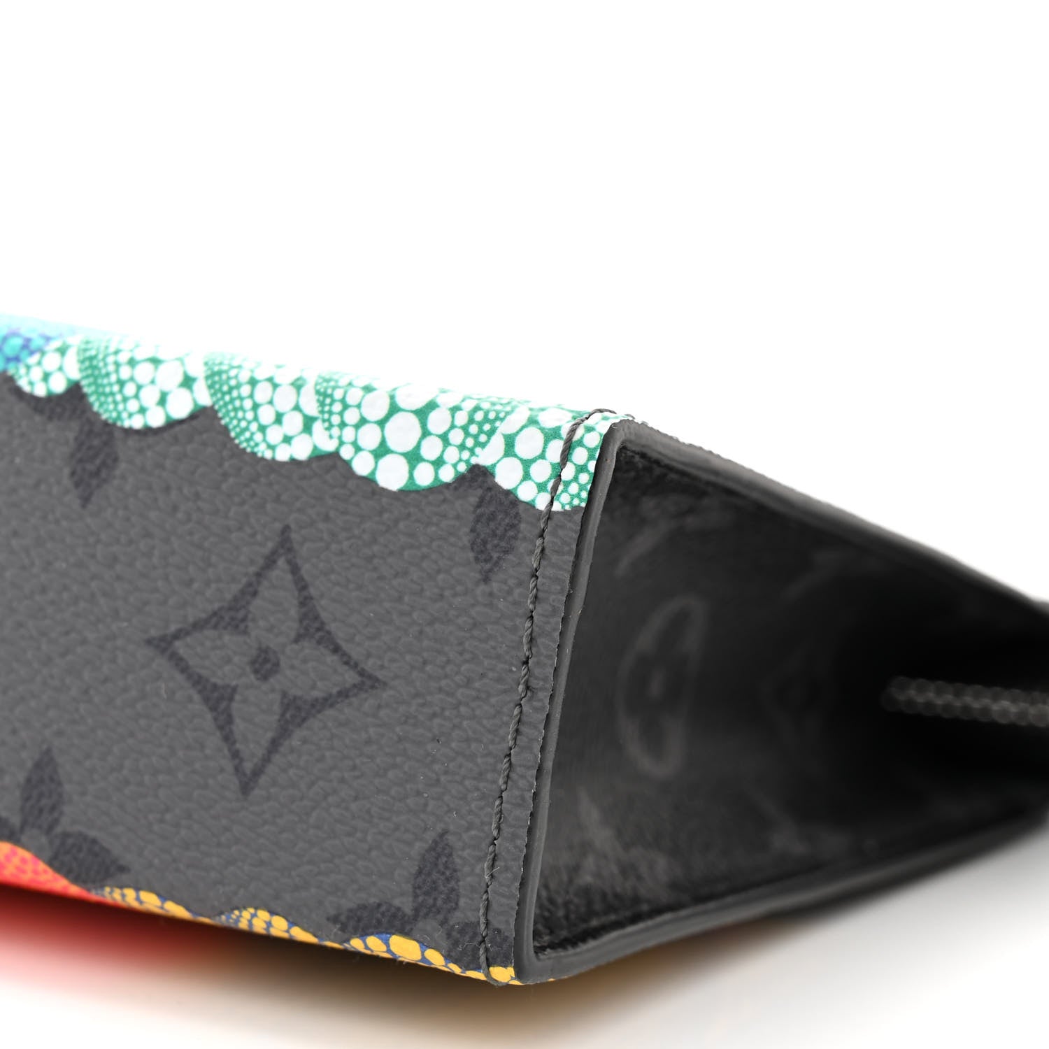 Louis Vuitton LV X YK Monogram Eclipse Reverse Pumpkin Gaston Wearable Wallet 9 of 9