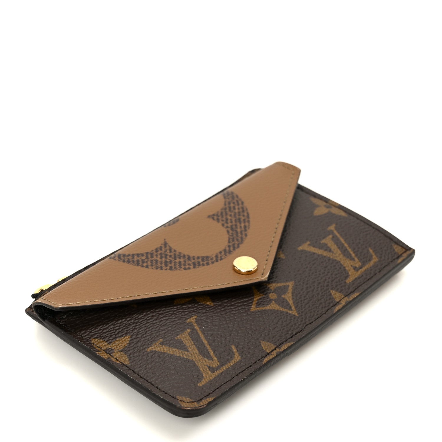 Louis Vuitton Reverse Monogram Recto Verso Card Holder Brown 4 of 7