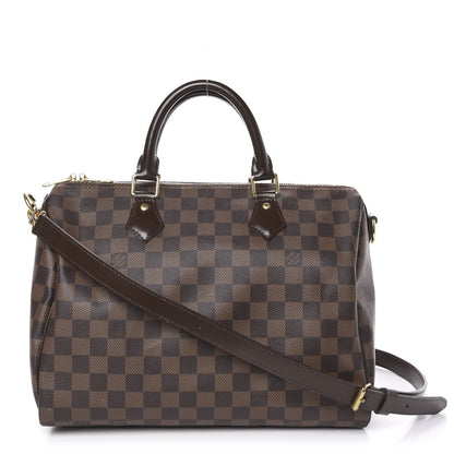 Louis Vuitton Damier Ebene Speedy Bandouliere 30 1 of 15