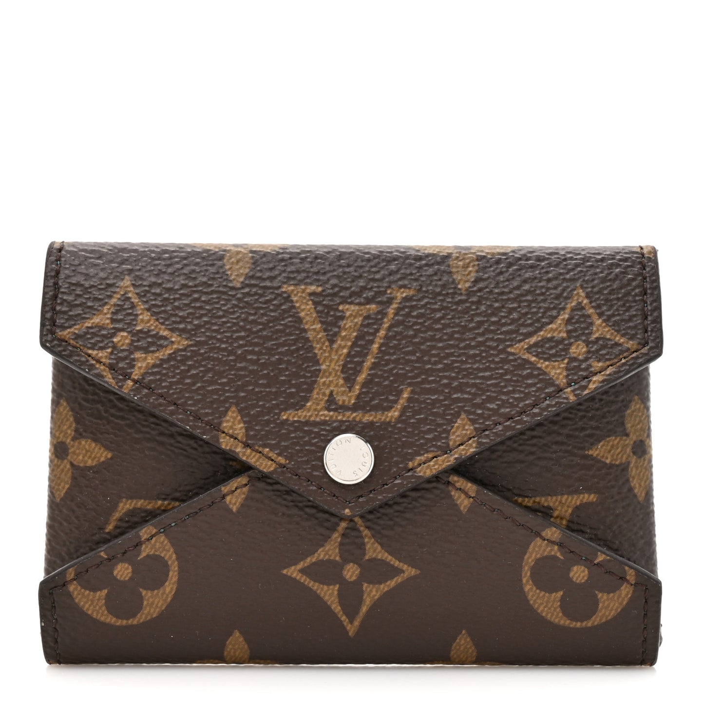Monogram LV Colormania Kirigami Card Holder Borneo Green