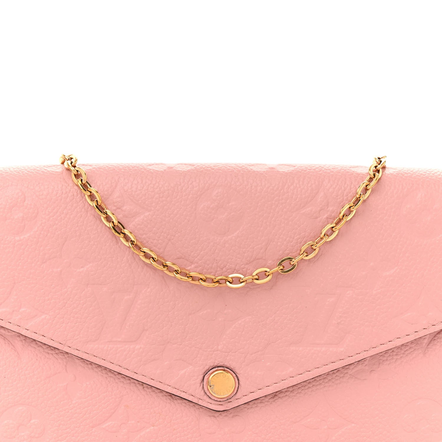 Louis Vuitton Empreinte Pochette Felicie Chain Wallet Rose Poudre 8 of 18