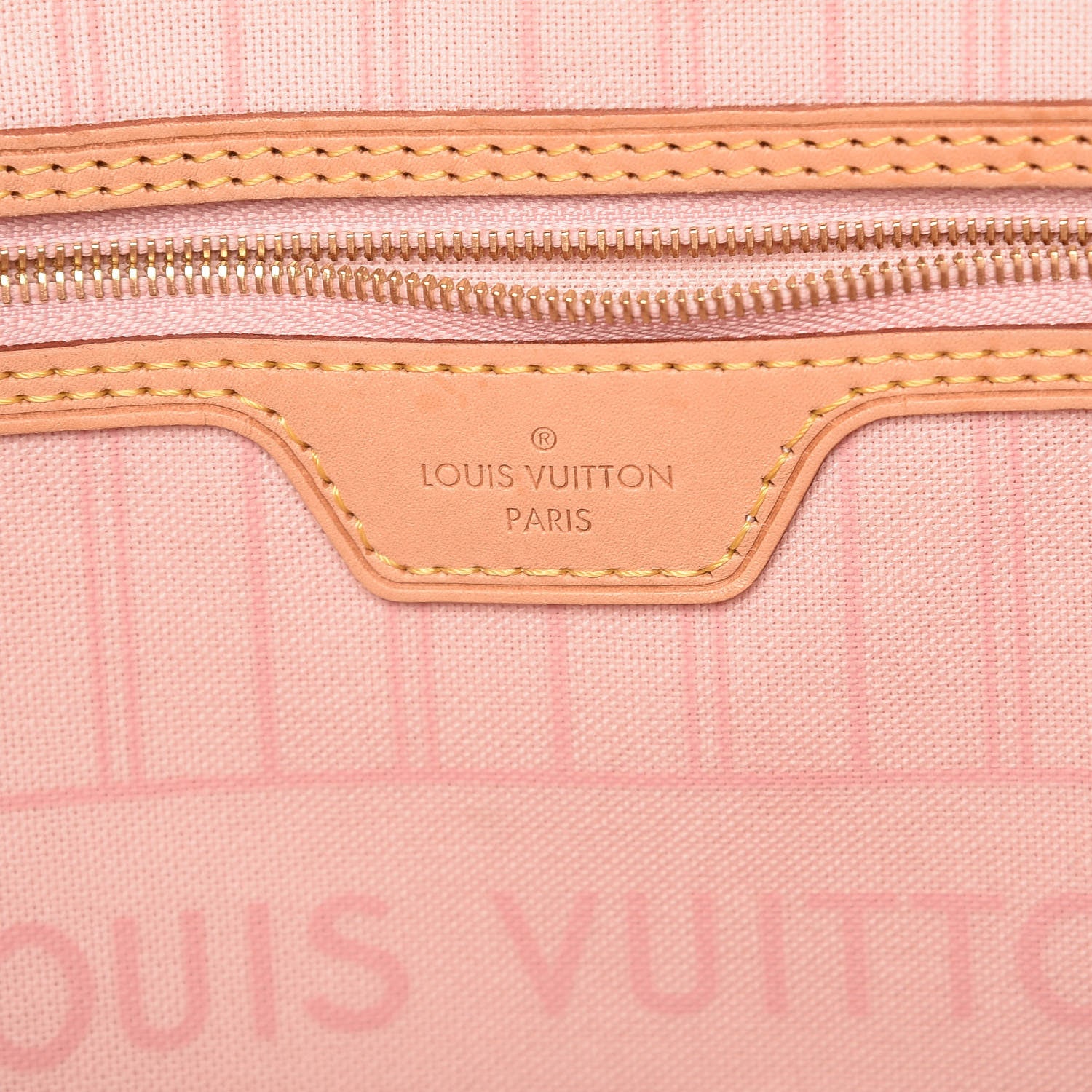 Louis Vuitton Damier Azur Neo Neverfull MM Rose Ballerine 8 of 24
