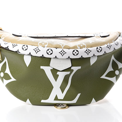 Louis Vuitton Monogram Giant Bumbag Kaki Beige 6 of 8