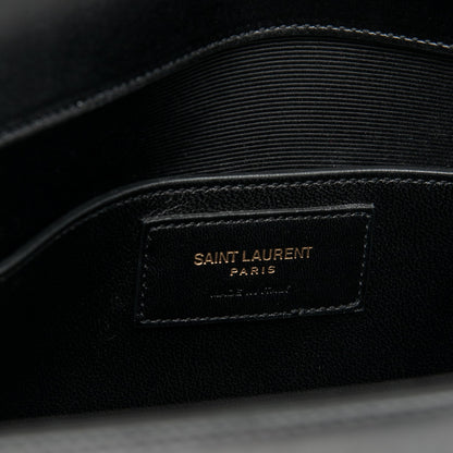 Saint Laurent Calfskin Large Highschool Satchel Black 6 of 6