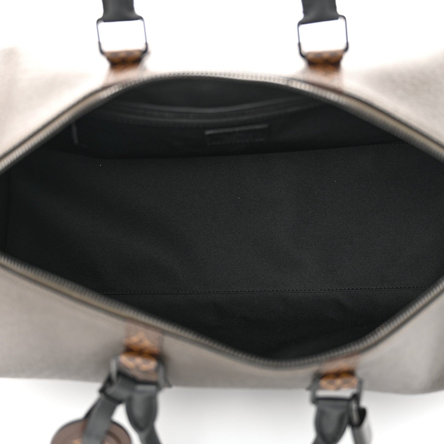 Louis Vuitton Taiga Monogram Keepall Bandouliere 50 Khaki 5 of 12