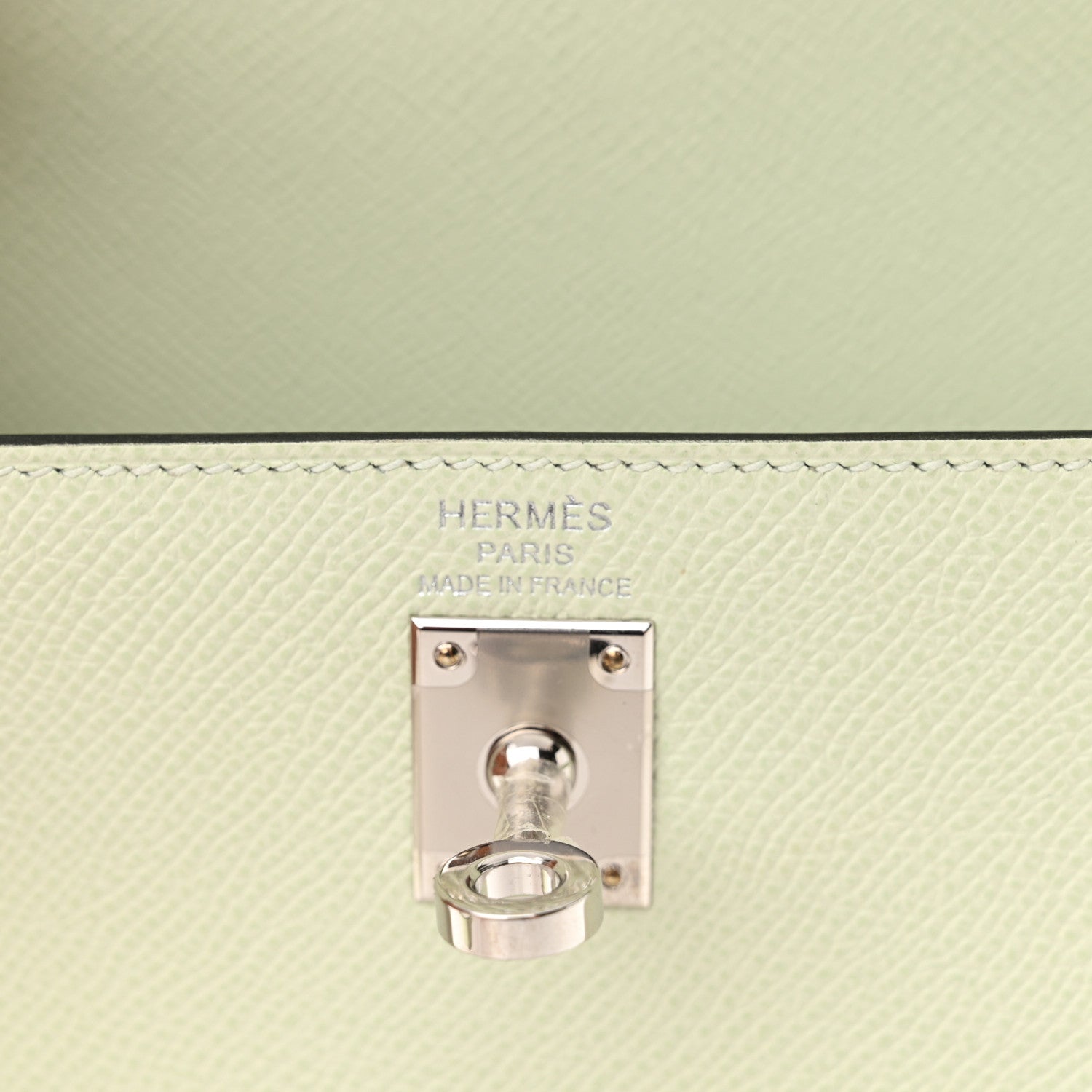 Hermes Epsom Kelly Sellier 25 Vert Fizz 6 of 12