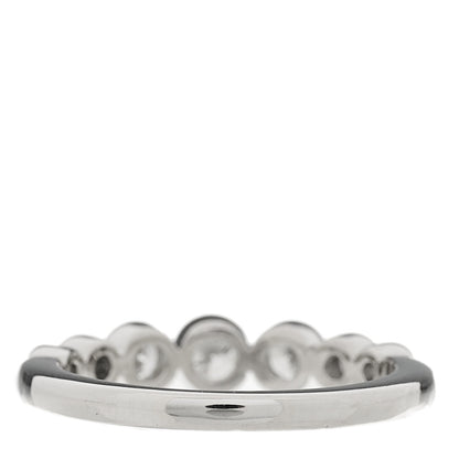 Tiffany Platinum Diamond Jazz Graduated Band Ring 49 5 3 of 4