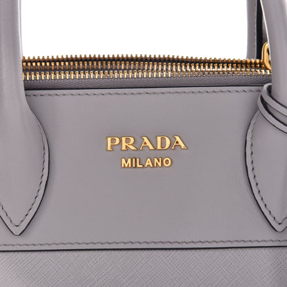 Prada Saffiano City Calf Small Esplanade Tote Nube 10 of 10