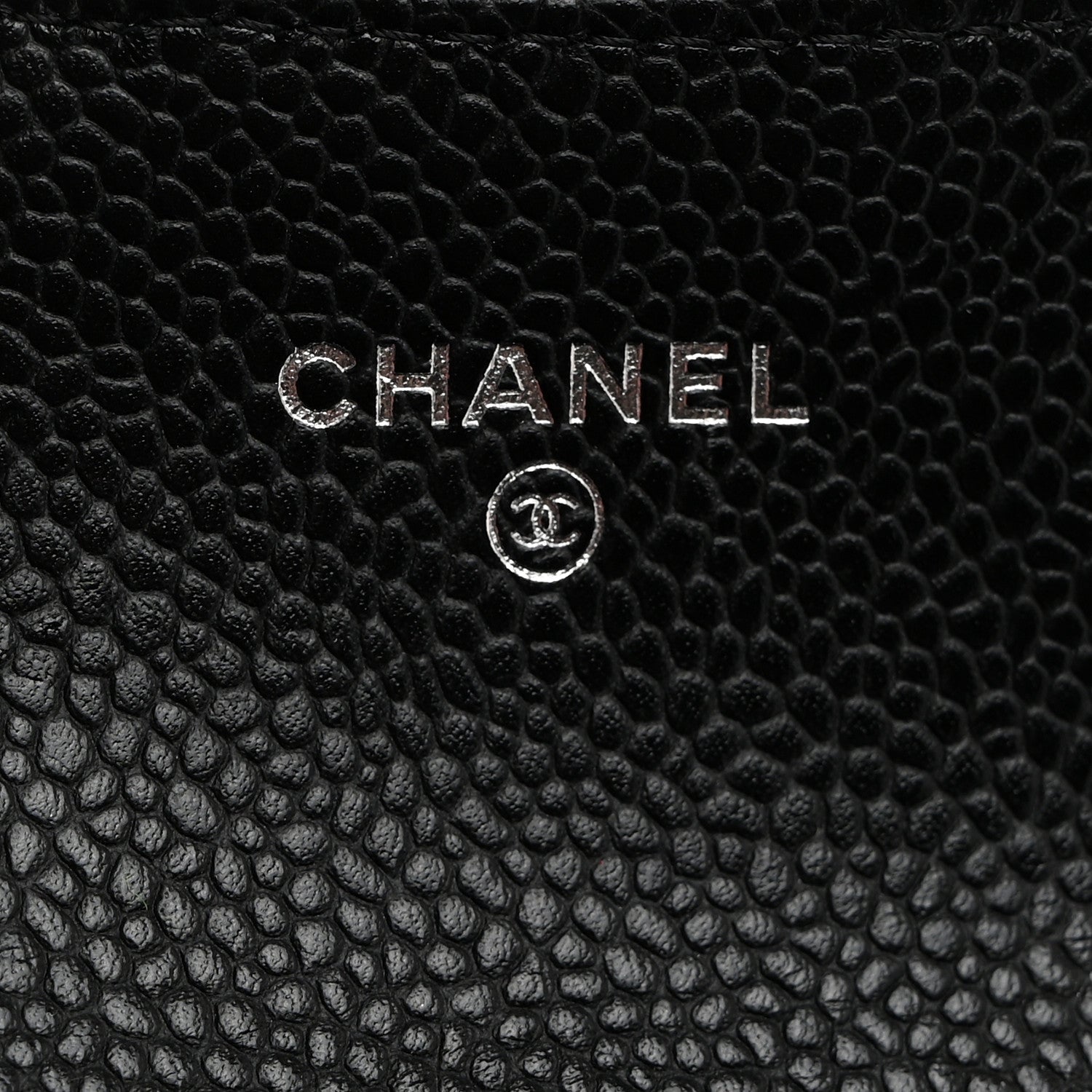 Chanel Caviar Quilted Flap Card Holder Wallet Black 6 of 8