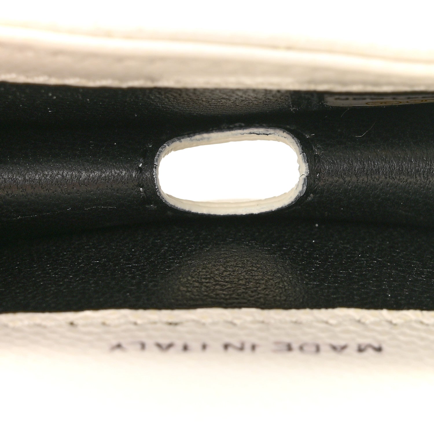 Chanel Caviar Quilted My Everything Airpods Pro Holder Belt White 5 of 13