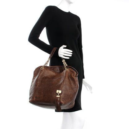 Louis Vuitton Monogram Paris Souple Whisper GM Chocolate 2 of 11